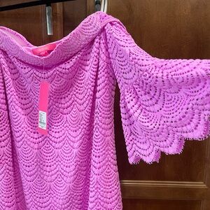 Lilly Pulitzer Pink Scalloped  Dress